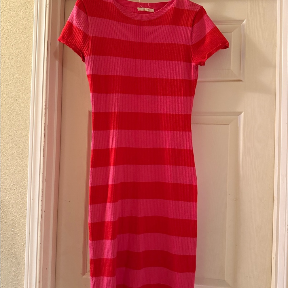 Copper Key Scarlet Ribbed Top
